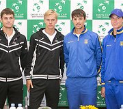 Dovydas &Scaron;akinis, Lukas Mugevičius, Denysas Molchanovas ir Maratas Deviatiarovas