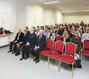 Prezidentė Dalia Grybauskaitė lankėsi Vilniaus &Scaron;olomo Aleichemo ORT gimnazijoje