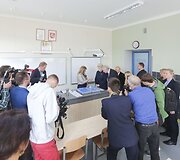 Prezidentė Dalia Grybauskaitė lankėsi Vilniaus &Scaron;olomo Aleichemo ORT gimnazijoje