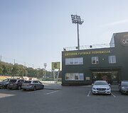 Tribūna, kurioje renkasi i&scaron;tikimiausi Lietuvos futbolo rinktinės gerbėjai