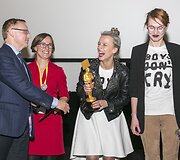 &bdquo;Oskaras&ldquo; &ndash; Neringai Reka&scaron;iūtei ir Beatai Ti&scaron;kevič
