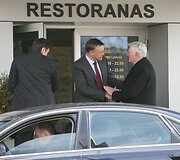 Atsisveikinimo akimirka