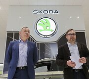 Naujasis &bdquo;&Scaron;koda&ldquo; automobilių pardavimo salonas