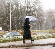 Vilniečiai pro langą i&scaron;vydo pirmąsias snaiges