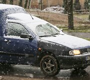 Vilniečiai pro langą i&scaron;vydo pirmąsias snaiges