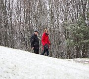 Vilniečiai pro langą i&scaron;vydo pirmąsias snaiges