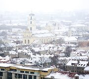 Vilniečiai pro langą i&scaron;vydo pirmąsias snaiges