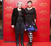 Nomeda Marčėnaitė (de&scaron;inėje)