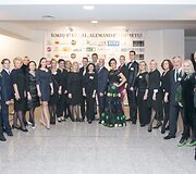 &Scaron;okių studijos &bdquo;Alemanda&ldquo; jubiliejaus akimirka