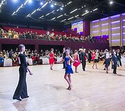 &Scaron;okių studijos &bdquo;Alemanda&ldquo; jubiliejaus akimirka