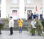 Kalėdinės eglių &scaron;akų dalybos