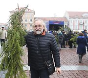 Kalėdinės eglių &scaron;akų dalybos