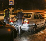 Sausio 1 d. rytinis reidas Vilniuje prie&scaron; neblaivius vairuotojus 2016 m. sausio 01 d. 