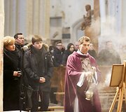 Gintautui Vy&scaron;niauskui skirtų &Scaron;v. Mi&scaron;ių akimirka