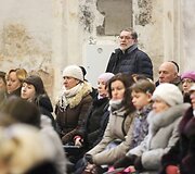 Gintautui Vy&scaron;niauskui skirtų &Scaron;v. Mi&scaron;ių akimirka
