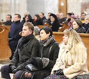 Gintautui Vy&scaron;niauskui skirtų &Scaron;v. Mi&scaron;ių akimirka