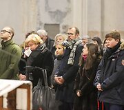 Gintautui Vy&scaron;niauskui skirtų &Scaron;v. Mi&scaron;ių akimirka