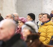Gintautui Vy&scaron;niauskui skirtų &Scaron;v. Mi&scaron;ių akimirka