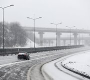 Vilniuje sninga