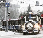 Vilniuje sninga