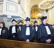 &Scaron;v. Jonų bažnyčioje Vilniaus universiteto garbės daktaro vardai suteikti diplomatui ir profesoriui