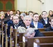 &Scaron;v. Jonų bažnyčioje Vilniaus universiteto garbės daktaro vardai suteikti diplomatui ir profesoriui