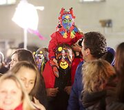 Vilniaus mokytojų namai  tradici&scaron;kai  &scaron;ventė Užgavėnes