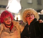 Vilniaus mokytojų namai  tradici&scaron;kai  &scaron;ventė Užgavėnes