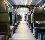 AB &bdquo;Lietuvos geležinkeliai&ldquo; pristatė naują modernų traukinį
