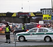 Vilniaus kelių policijos pareigūnai kontroliavo sostinės eismą