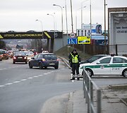 Vilniaus kelių policijos pareigūnai kontroliavo sostinės eismą