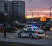 Vilniaus kelių policijos pareigūnai kontroliavo sostinės eismą