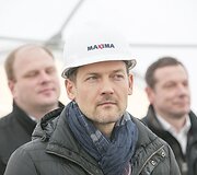 Penktadienį &bdquo;Maxima&ldquo; simboli&scaron;kai pradėjo savo naujojo administracinio pastato statybas