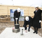 Penktadienį &bdquo;Maxima&ldquo; simboli&scaron;kai pradėjo savo naujojo administracinio pastato statybas