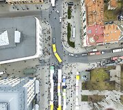 Kaziuko mugės &scaron;urmulys - i&scaron; pauk&scaron;čio skrydžio