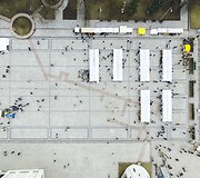 Kaziuko mugės &scaron;urmulys - i&scaron; pauk&scaron;čio skrydžio