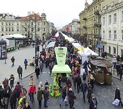 Kaziuko mugės &scaron;urmulys - i&scaron; pauk&scaron;čio skrydžio