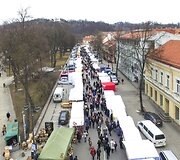 Kaziuko mugės &scaron;urmulys - i&scaron; pauk&scaron;čio skrydžio