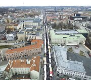 Kaziuko mugės &scaron;urmulys - i&scaron; pauk&scaron;čio skrydžio