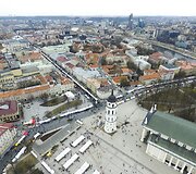 Kaziuko mugės &scaron;urmulys - i&scaron; pauk&scaron;čio skrydžio