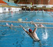Pristatytas renovuotas Lazdynų baseinas