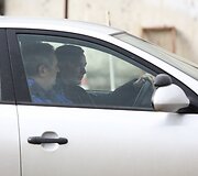Ignas Gelžinis Vilniuje - prie vairavimo mokyklos &bdquo;Hyundai i30&ldquo; vairo