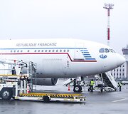 Vilniaus oro uoste nusileido Prancūzijos karinių oro pajėgų lėktuvas Airbus A310