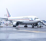 Vilniaus oro uoste nusileido Prancūzijos karinių oro pajėgų lėktuvas Airbus A310