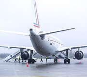 Vilniaus oro uoste nusileido Prancūzijos karinių oro pajėgų lėktuvas Airbus A310