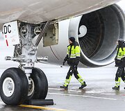 Vilniaus oro uoste nusileido Prancūzijos karinių oro pajėgų lėktuvas Airbus A310