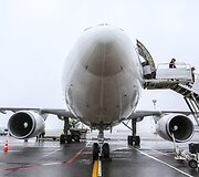 Vilniaus oro uoste nusileido Prancūzijos karinių oro pajėgų lėktuvas Airbus A310