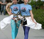 Aktoriai ir muzikantai pristatė &scaron;maik&scaron;čias festivalio &bdquo;Be2gether&ldquo; mados tendencijas