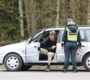 Rytinio reido metu patikrinta 250 automobių vairuotojų. Visi jie buvo blaivūs.