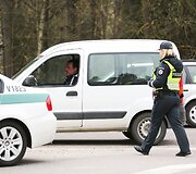 Rytinio reido metu patikrinta 250 automobių vairuotojų. Visi jie buvo blaivūs.